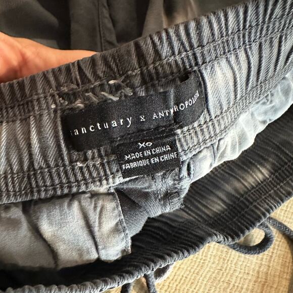 Sanctuary x Anthropologie Tie Dye Cargo Jogger Pants XS - Picture 5 of 12